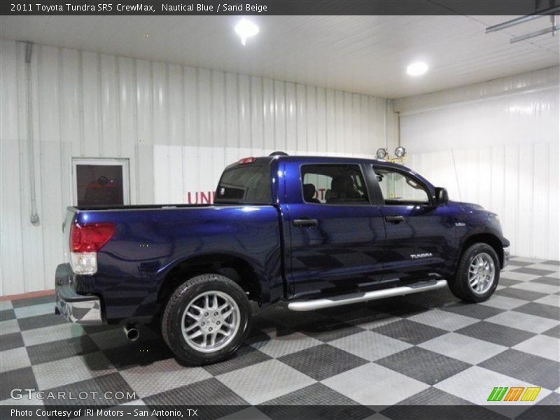 Nautical Blue / Sand Beige 2011 Toyota Tundra SR5 CrewMax