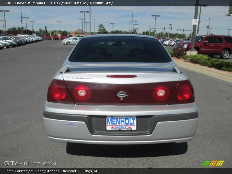 Galaxy Silver Metallic / Medium Gray 2003 Chevrolet Impala LS
