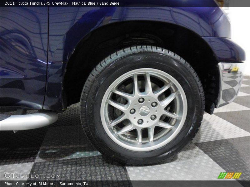 Nautical Blue / Sand Beige 2011 Toyota Tundra SR5 CrewMax