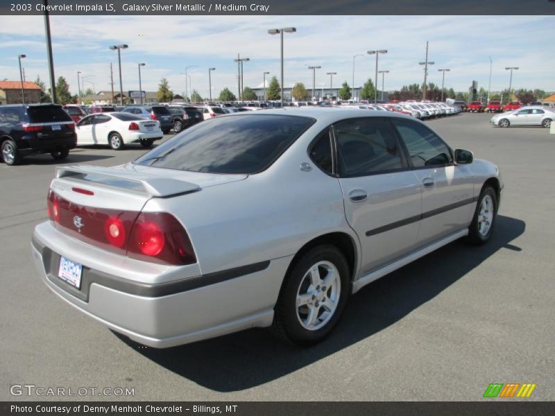 Galaxy Silver Metallic / Medium Gray 2003 Chevrolet Impala LS