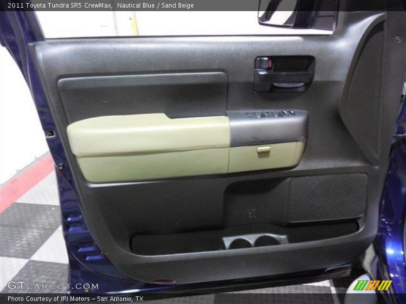 Nautical Blue / Sand Beige 2011 Toyota Tundra SR5 CrewMax