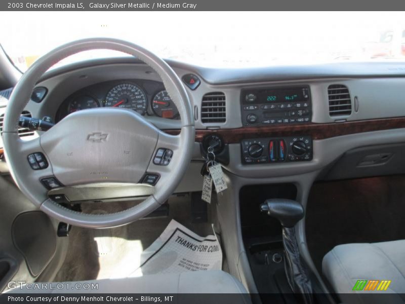 Galaxy Silver Metallic / Medium Gray 2003 Chevrolet Impala LS