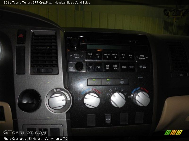 Nautical Blue / Sand Beige 2011 Toyota Tundra SR5 CrewMax