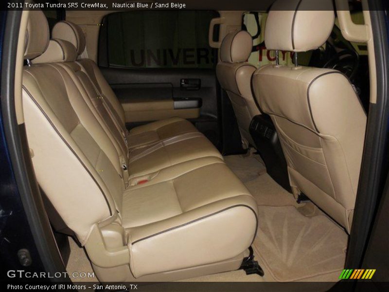 Nautical Blue / Sand Beige 2011 Toyota Tundra SR5 CrewMax