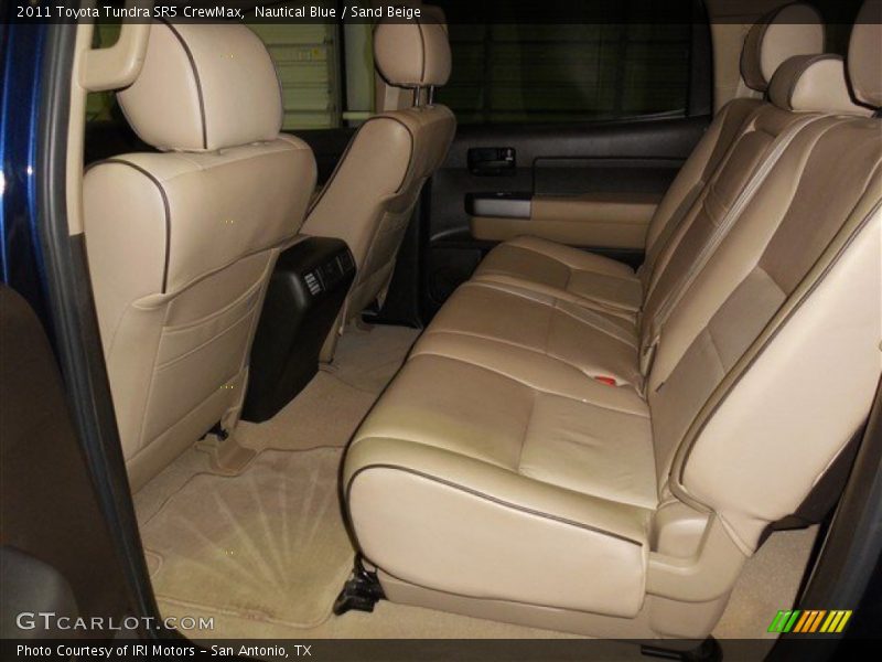 Nautical Blue / Sand Beige 2011 Toyota Tundra SR5 CrewMax