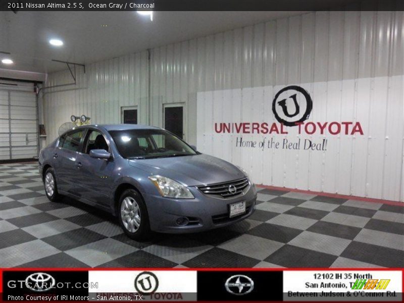 Ocean Gray / Charcoal 2011 Nissan Altima 2.5 S