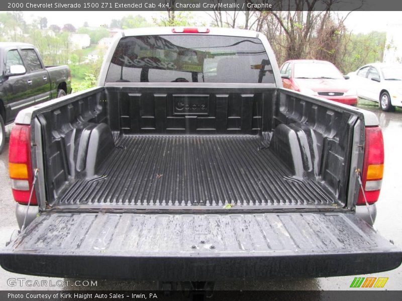 Charcoal Gray Metallic / Graphite 2000 Chevrolet Silverado 1500 Z71 Extended Cab 4x4