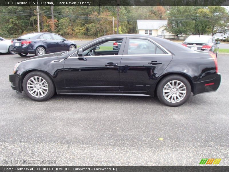 Black Raven / Ebony 2013 Cadillac CTS 3.0 Sedan