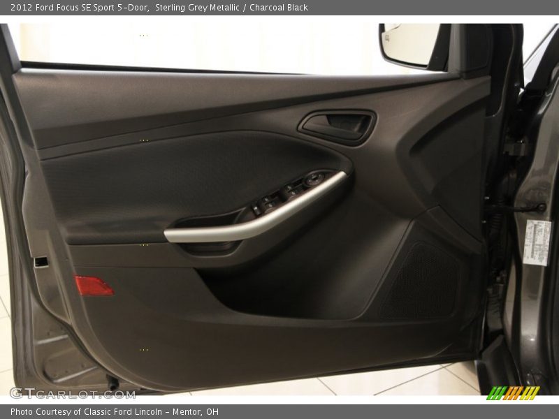 Sterling Grey Metallic / Charcoal Black 2012 Ford Focus SE Sport 5-Door