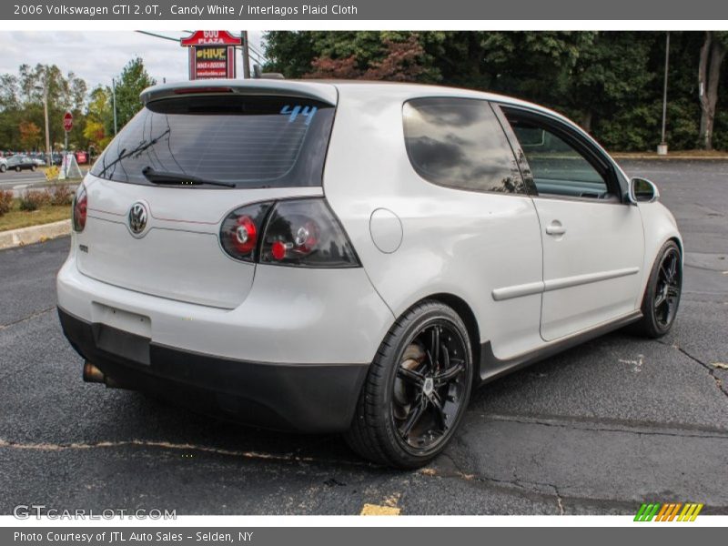 Candy White / Interlagos Plaid Cloth 2006 Volkswagen GTI 2.0T