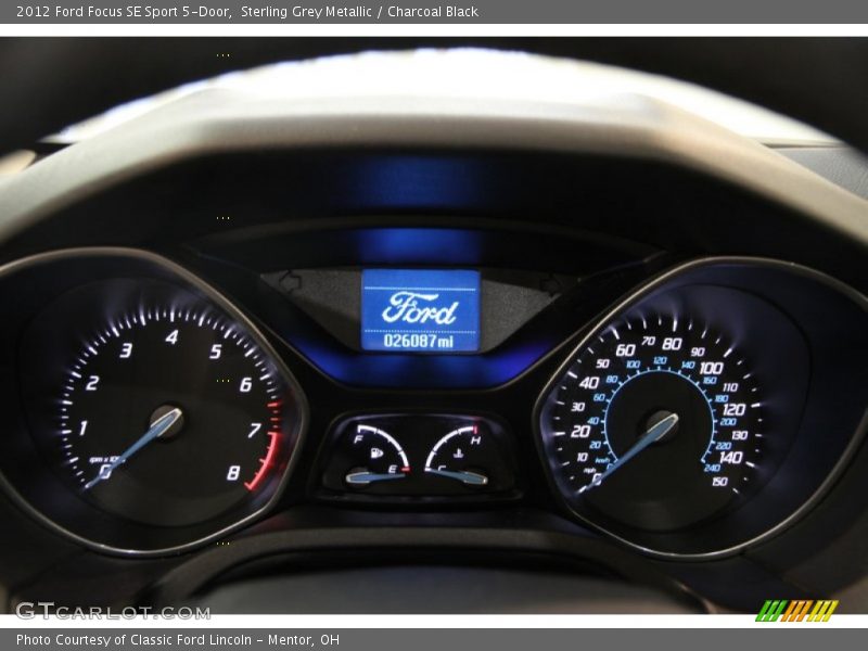  2012 Focus SE Sport 5-Door SE Sport 5-Door Gauges