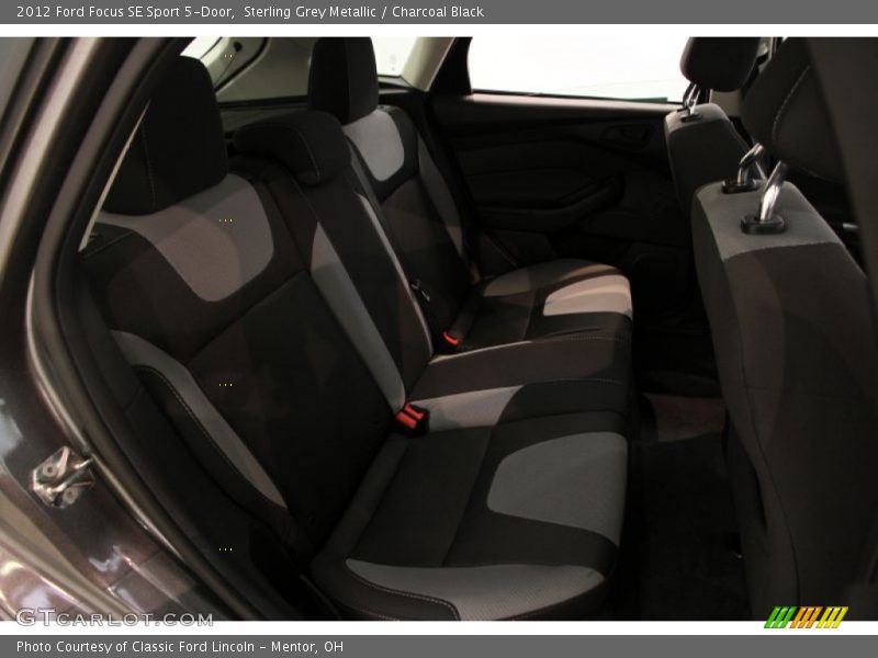 Sterling Grey Metallic / Charcoal Black 2012 Ford Focus SE Sport 5-Door
