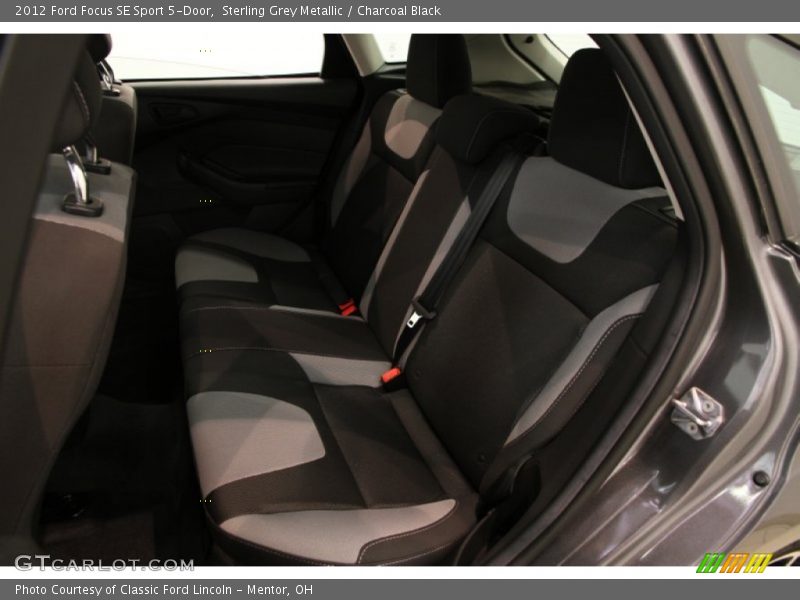 Sterling Grey Metallic / Charcoal Black 2012 Ford Focus SE Sport 5-Door