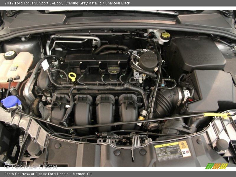 Sterling Grey Metallic / Charcoal Black 2012 Ford Focus SE Sport 5-Door