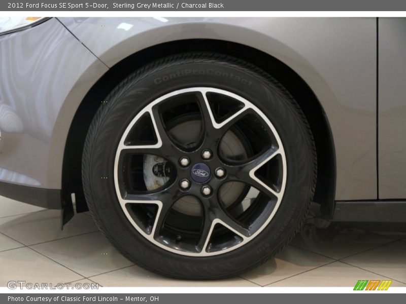 Sterling Grey Metallic / Charcoal Black 2012 Ford Focus SE Sport 5-Door