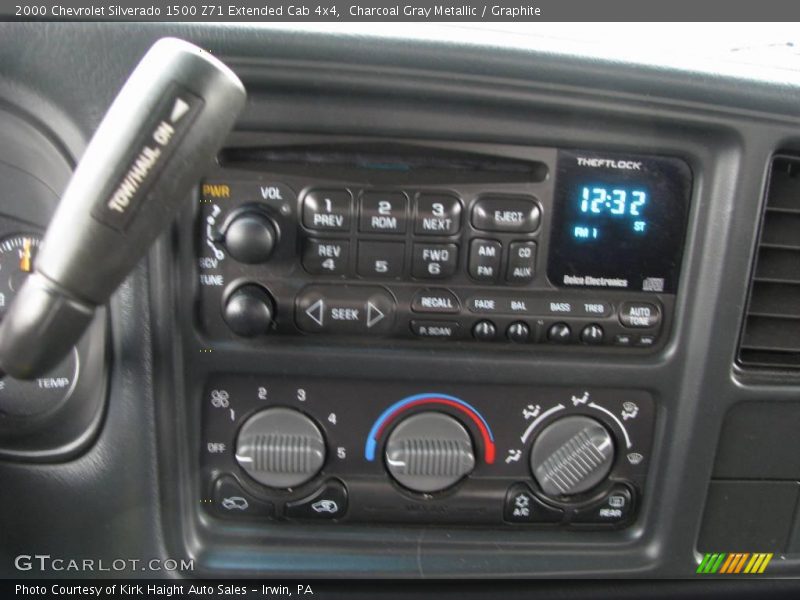 Charcoal Gray Metallic / Graphite 2000 Chevrolet Silverado 1500 Z71 Extended Cab 4x4