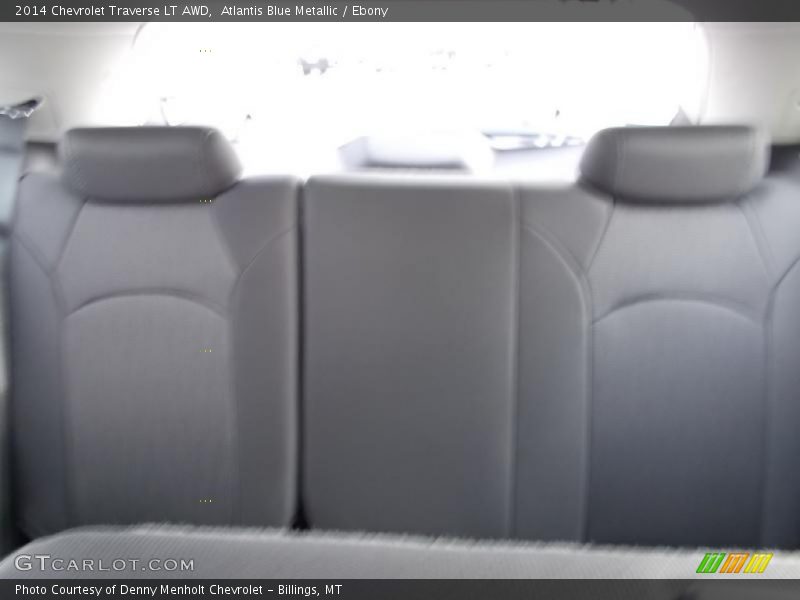 Atlantis Blue Metallic / Ebony 2014 Chevrolet Traverse LT AWD