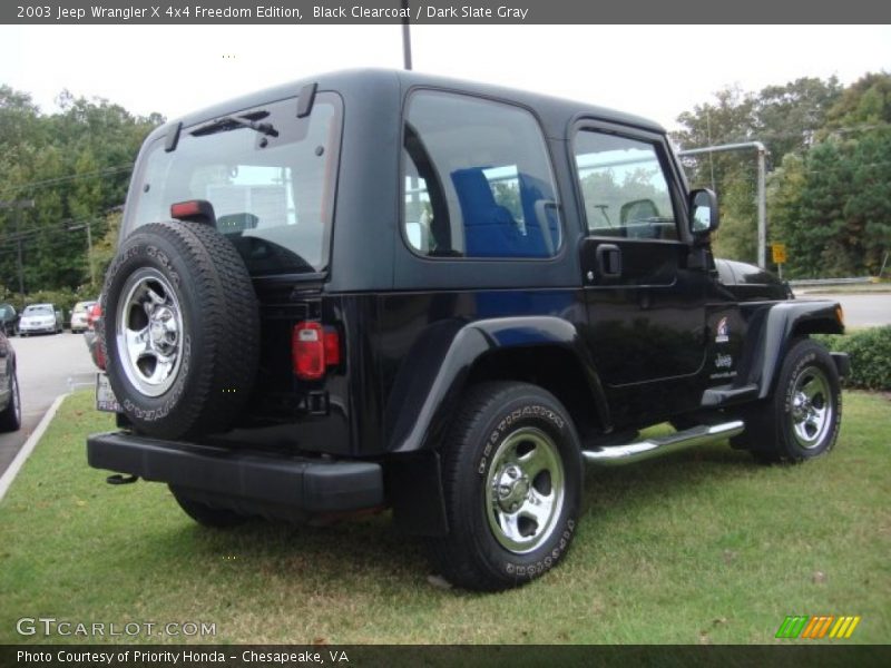  2003 Wrangler X 4x4 Freedom Edition Black Clearcoat