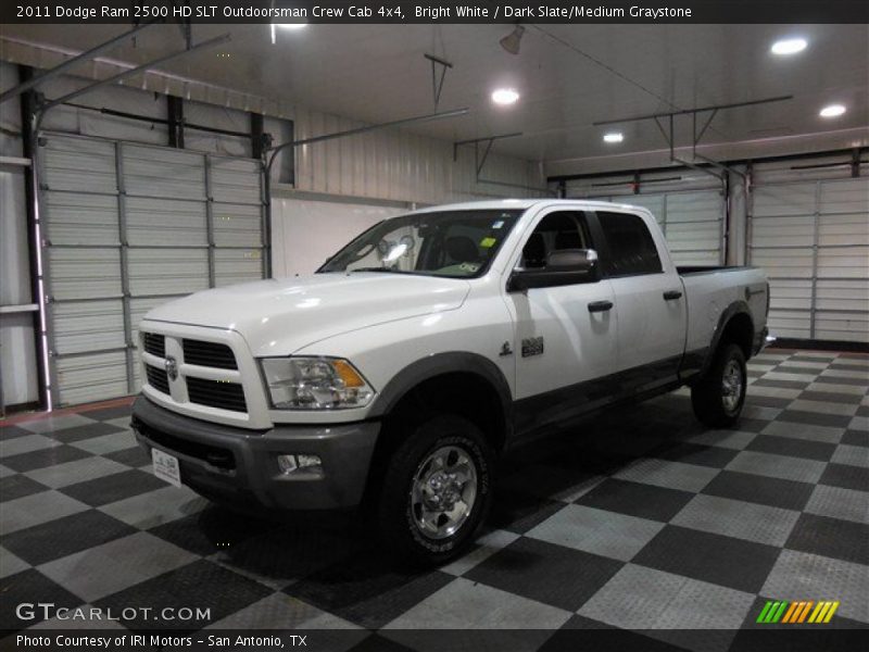 Bright White / Dark Slate/Medium Graystone 2011 Dodge Ram 2500 HD SLT Outdoorsman Crew Cab 4x4