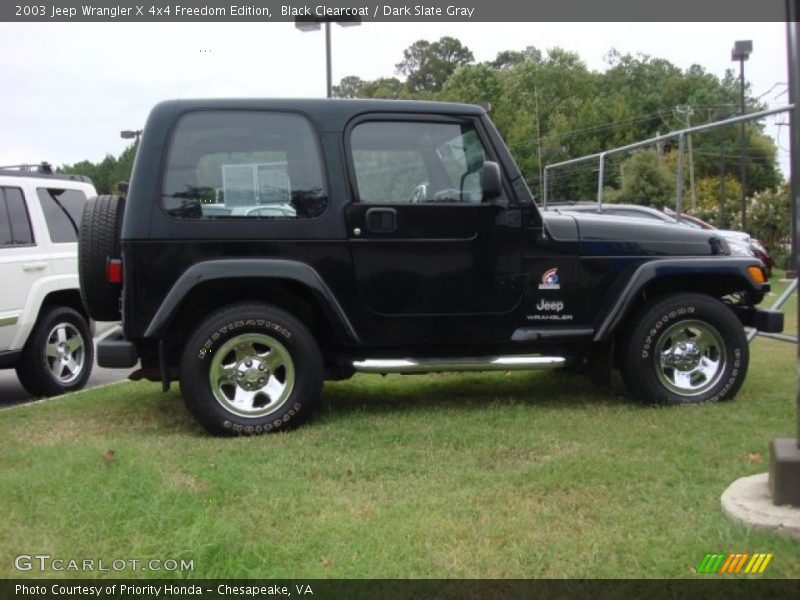  2003 Wrangler X 4x4 Freedom Edition Black Clearcoat