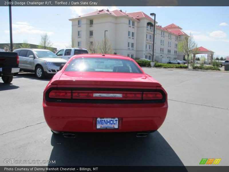 TorRed / Dark Slate Gray 2009 Dodge Challenger R/T