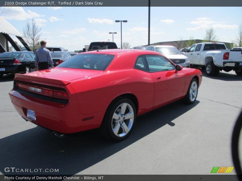 TorRed / Dark Slate Gray 2009 Dodge Challenger R/T