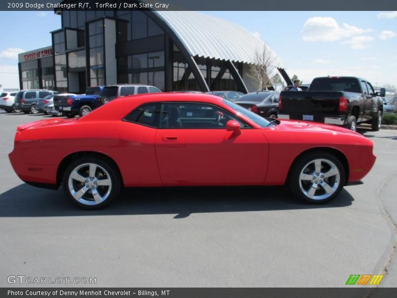 TorRed / Dark Slate Gray 2009 Dodge Challenger R/T