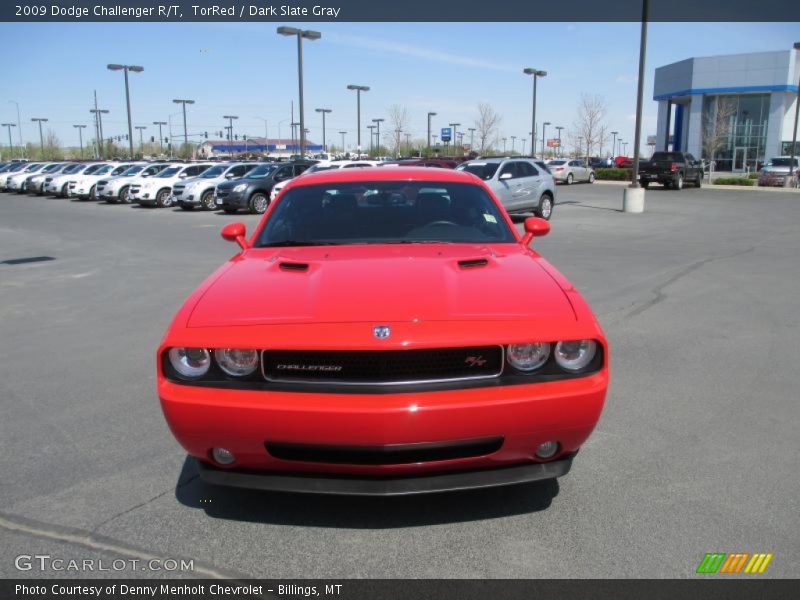 TorRed / Dark Slate Gray 2009 Dodge Challenger R/T
