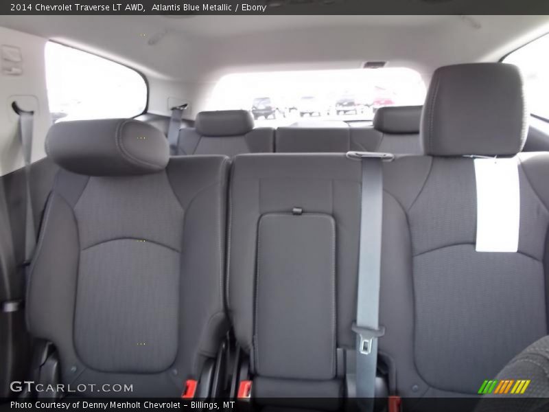 Atlantis Blue Metallic / Ebony 2014 Chevrolet Traverse LT AWD