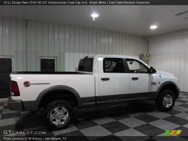Bright White / Dark Slate/Medium Graystone 2011 Dodge Ram 2500 HD SLT Outdoorsman Crew Cab 4x4