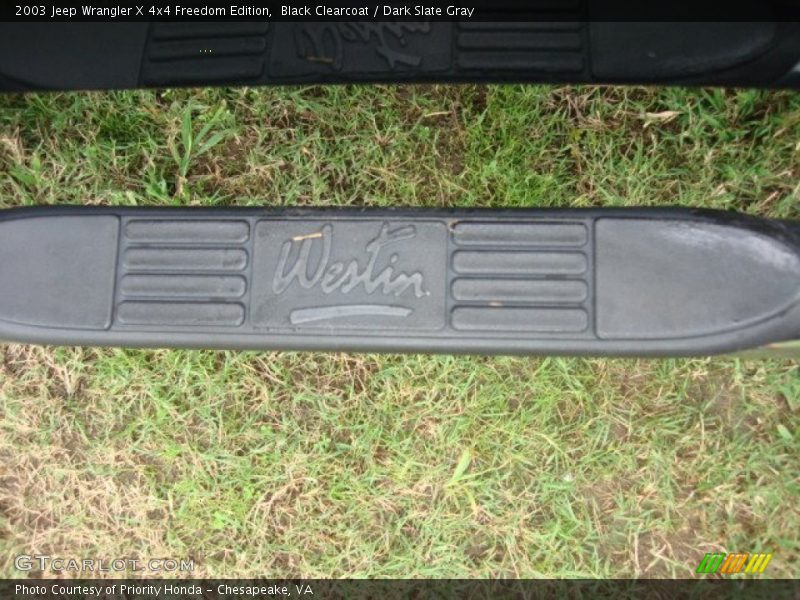 Black Clearcoat / Dark Slate Gray 2003 Jeep Wrangler X 4x4 Freedom Edition