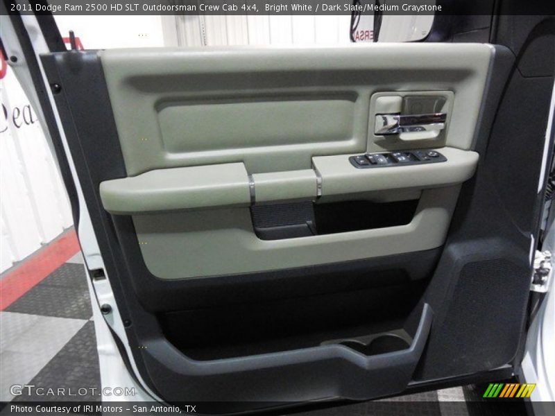 Bright White / Dark Slate/Medium Graystone 2011 Dodge Ram 2500 HD SLT Outdoorsman Crew Cab 4x4