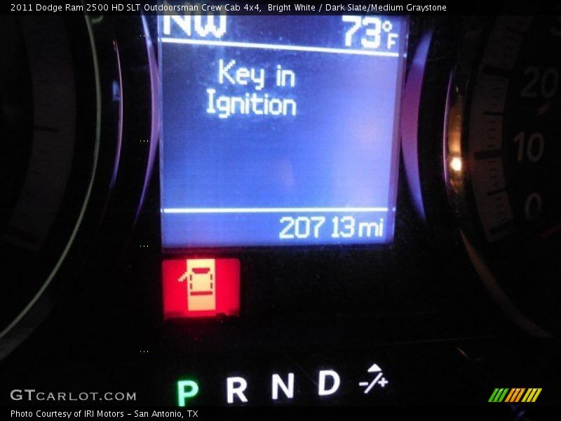 Bright White / Dark Slate/Medium Graystone 2011 Dodge Ram 2500 HD SLT Outdoorsman Crew Cab 4x4