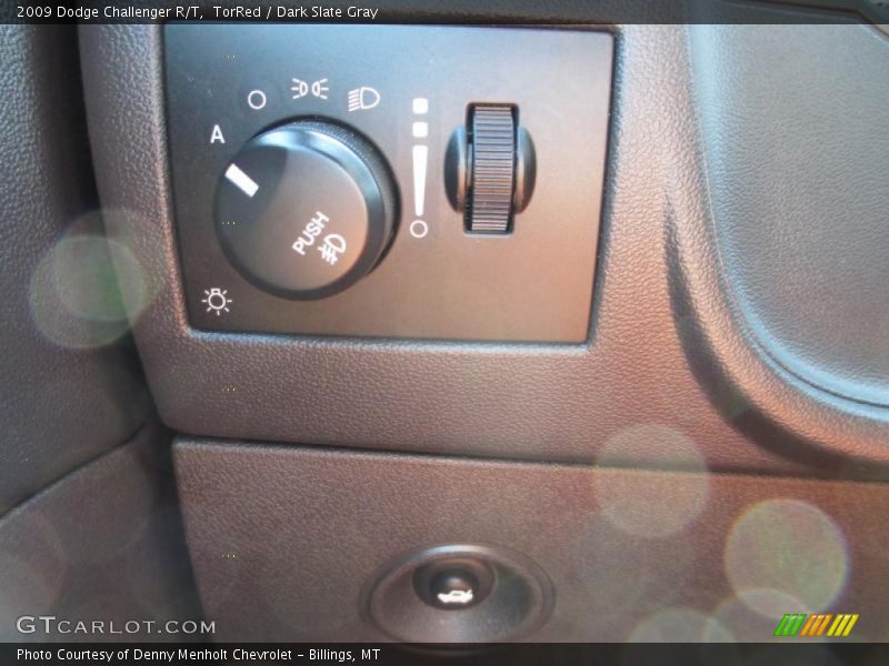 TorRed / Dark Slate Gray 2009 Dodge Challenger R/T