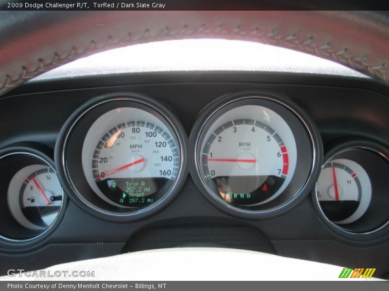 TorRed / Dark Slate Gray 2009 Dodge Challenger R/T