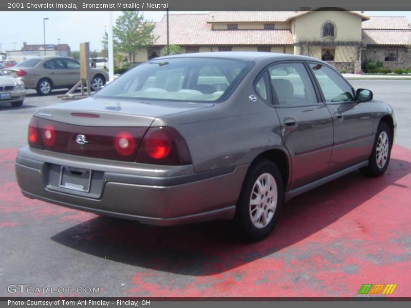 Bronzemist Metallic / Neutral 2001 Chevrolet Impala