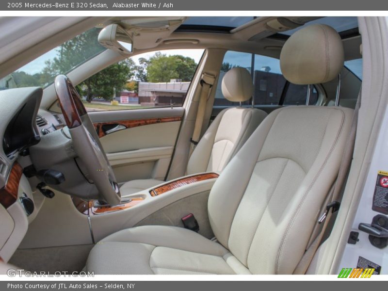  2005 E 320 Sedan Ash Interior