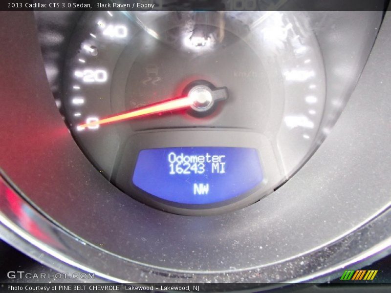 Black Raven / Ebony 2013 Cadillac CTS 3.0 Sedan
