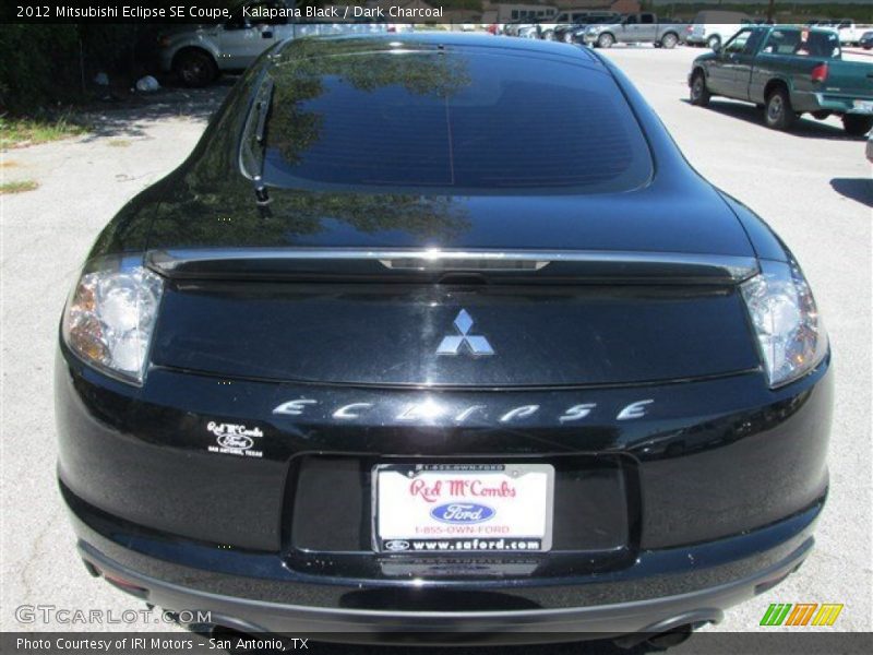 Kalapana Black / Dark Charcoal 2012 Mitsubishi Eclipse SE Coupe