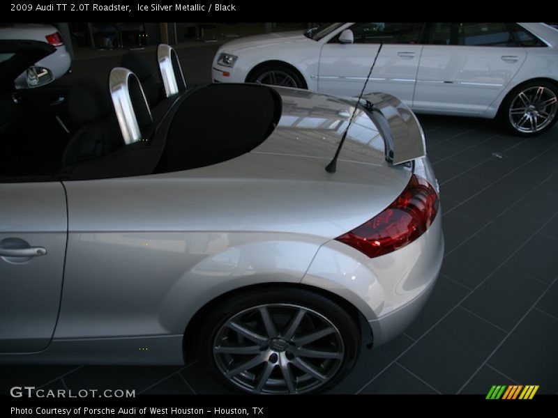 Ice Silver Metallic / Black 2009 Audi TT 2.0T Roadster