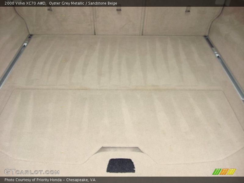 Oyster Grey Metallic / Sandstone Beige 2008 Volvo XC70 AWD