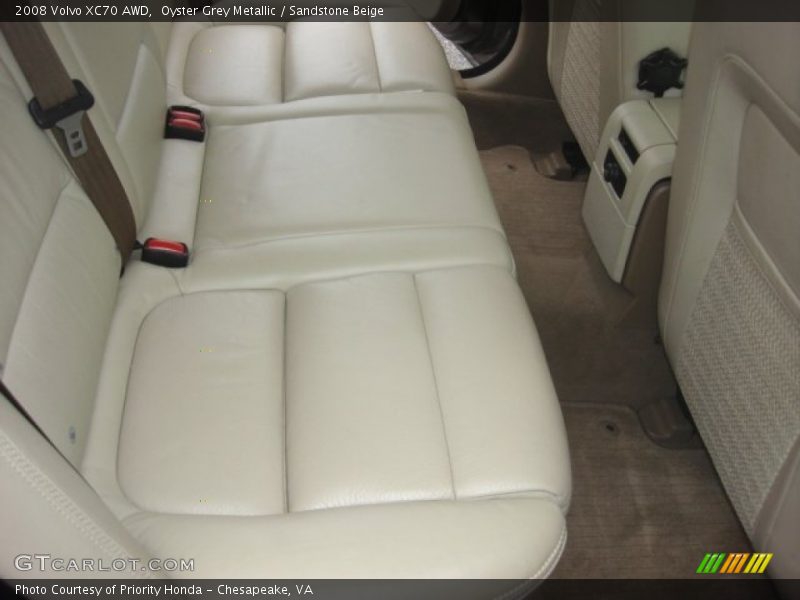 Oyster Grey Metallic / Sandstone Beige 2008 Volvo XC70 AWD