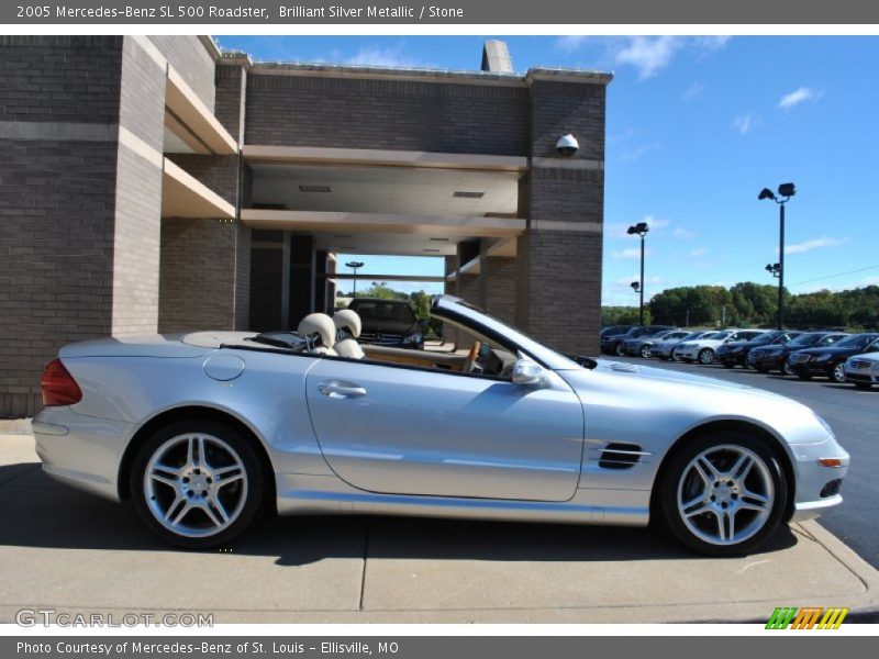  2005 SL 500 Roadster Brilliant Silver Metallic