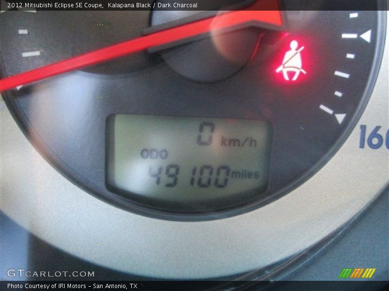 Kalapana Black / Dark Charcoal 2012 Mitsubishi Eclipse SE Coupe
