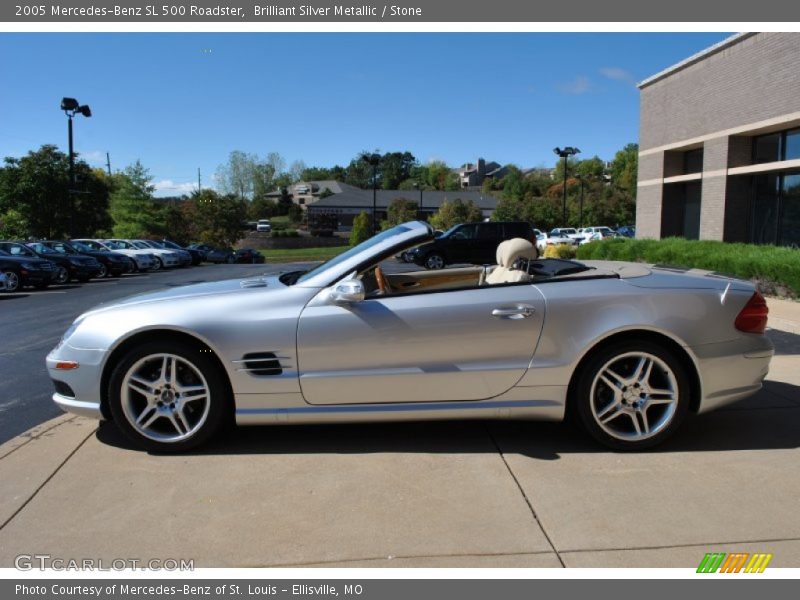  2005 SL 500 Roadster Brilliant Silver Metallic