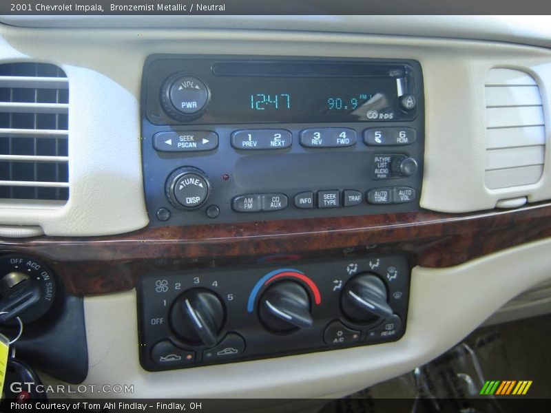 Bronzemist Metallic / Neutral 2001 Chevrolet Impala