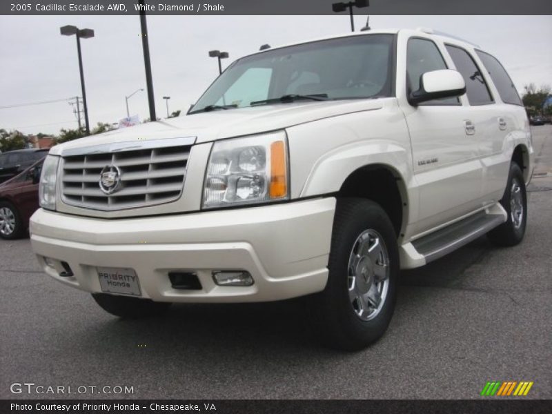 White Diamond / Shale 2005 Cadillac Escalade AWD