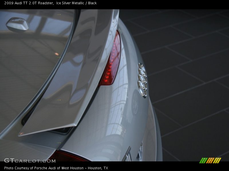 Ice Silver Metallic / Black 2009 Audi TT 2.0T Roadster
