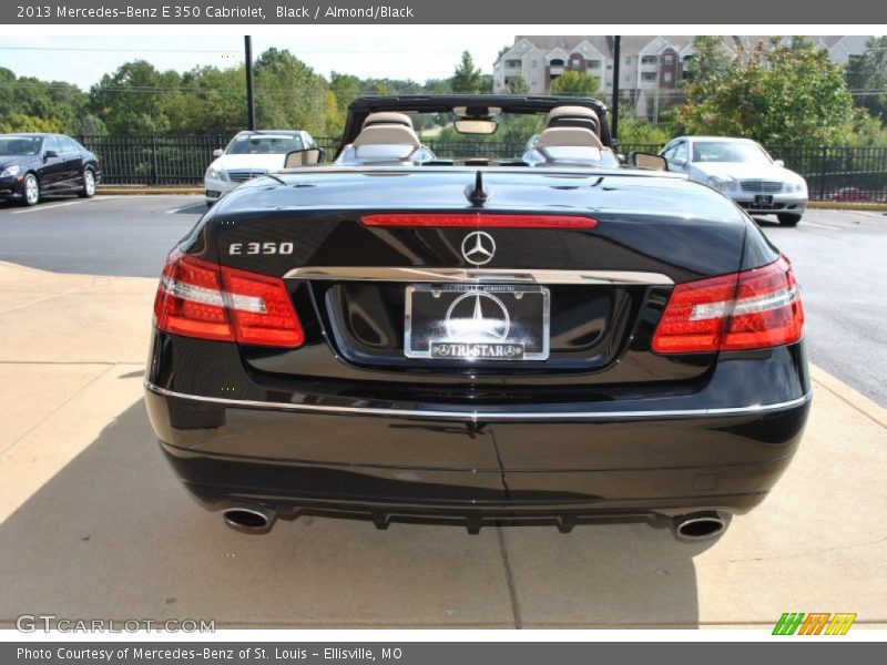 Black / Almond/Black 2013 Mercedes-Benz E 350 Cabriolet