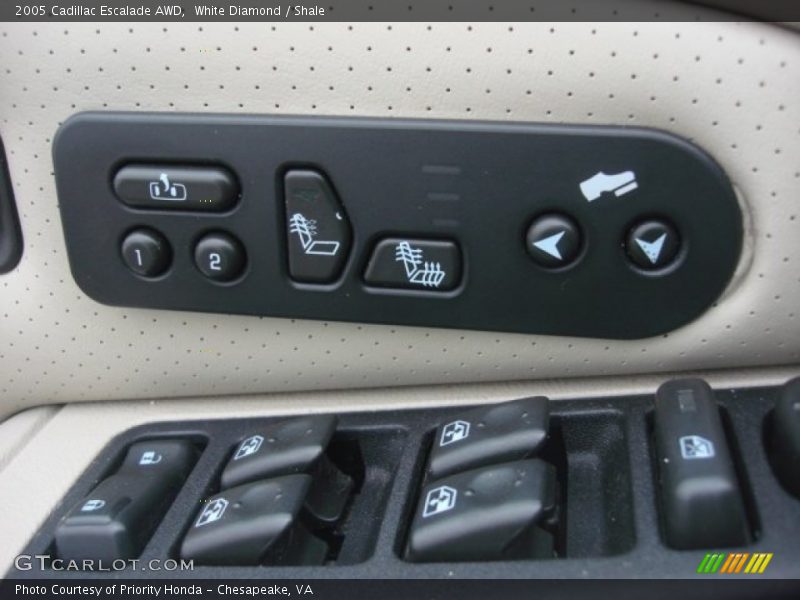 White Diamond / Shale 2005 Cadillac Escalade AWD